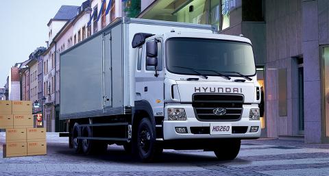 Hyundai cargo truck